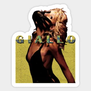 Giallo with Sarah Michelle Gellar Sticker